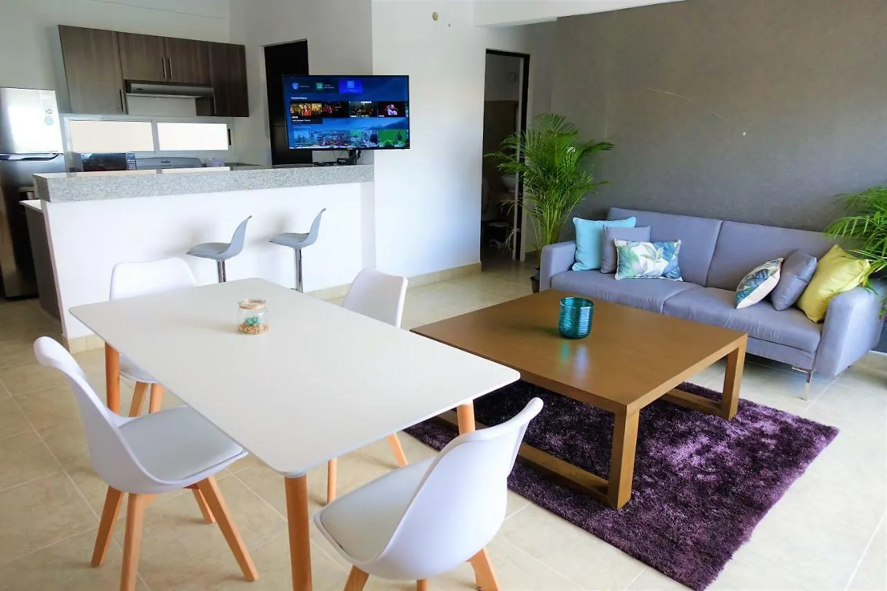 Ideal tu casa fuera de casa Cancún Apartamento